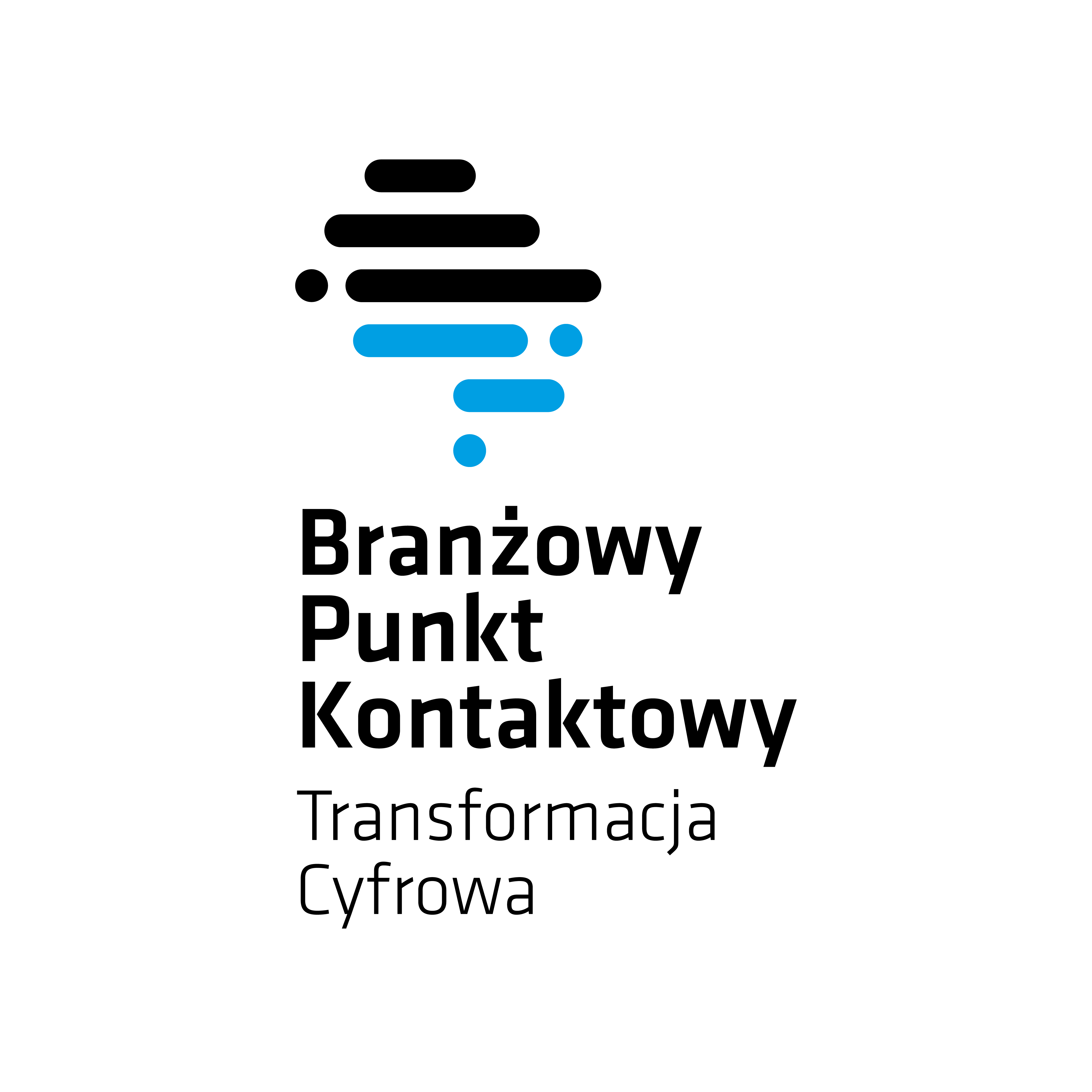Logotyp Branżowy Punkt Kontaktowy Transformacja Cyfrowa